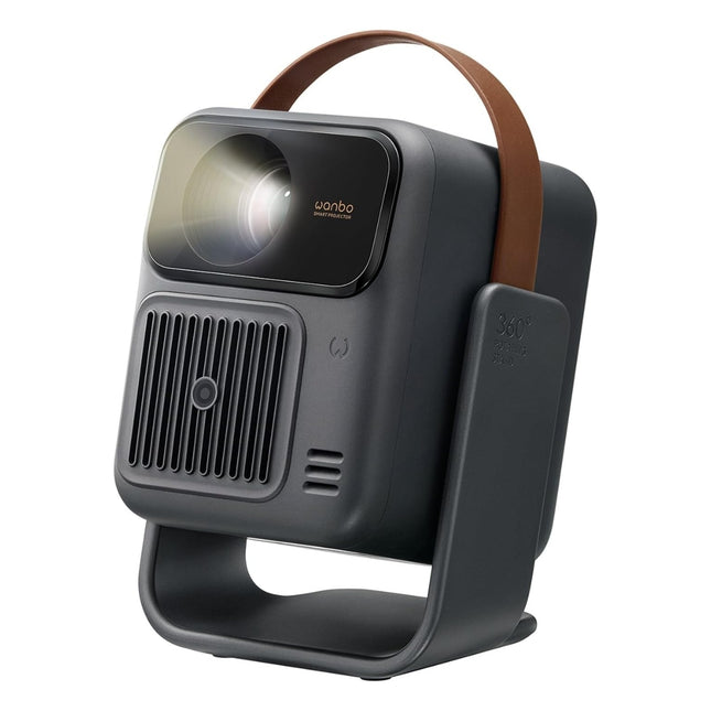 WANBO ToGo Pro Portable Smart Projector 1080P με Google TV, 500 ANSI Lumens & Ενσωματωμένη Μπαταρία