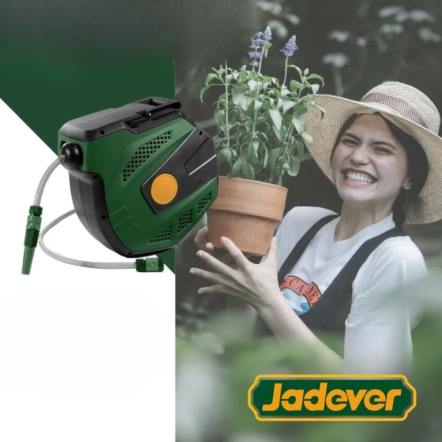 JADEVER JDVZ1520 Αυτόματη Ανέμη Τοίχου 20m έως 150psi με Αργή Επαναφορά & Στάση