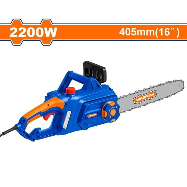 WADFOW Ηλεκτρικό Αλυσοπρίονο 2200W με Λάμα 40cm & Αυτόματη Λίπανση