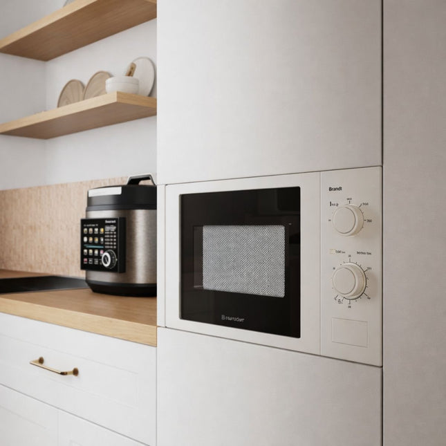 WESTPOINT Φούρνος Μικροκυμάτων 20L 700W με Μηχανικό Χειρισμό, Λειτουργία Απόψυξης & 5 Επίπεδα Ισχύος Άσπρο WMS2024