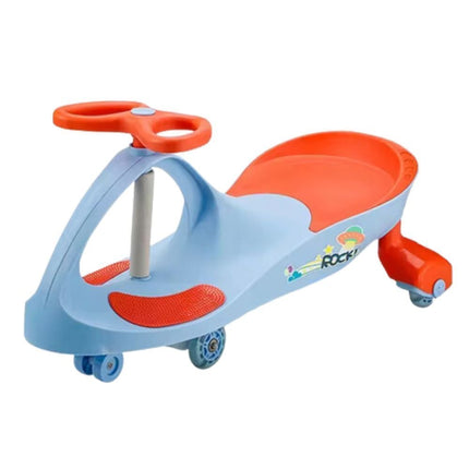 Wiggle Car Παιδικό Αυτοκινητάκι 81x31x42cm με 12 Βραβεία Παγκοσμίως 3+ Ετών Γαλάζιο/Πορτοκαλί Παστέλ
