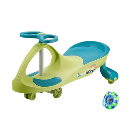 Wiggle Car Παιδικό Αυτοκινητάκι 81x31x42cm με 12 Βραβεία Παγκοσμίως 3+ Ετών Πράσινο/Γαλάζιο Παστέλ