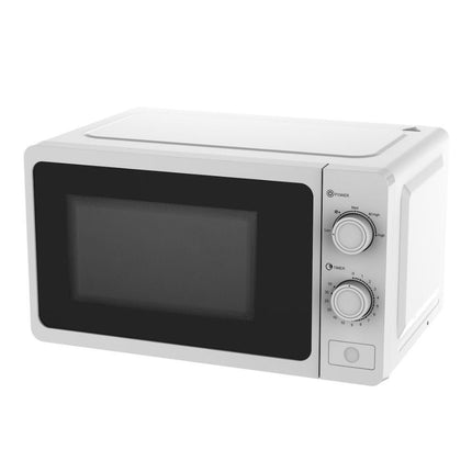 WILSON Φούρνος Μικροκυμάτων 20L 700W με 5 Ρυθμιζόμενα Επίπεδα & Λειτουργία Απόψυξης Άσπρο