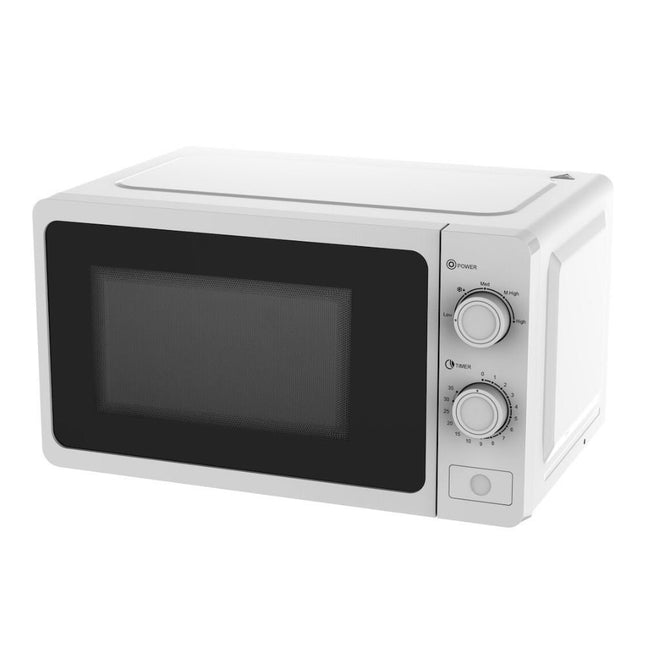 WILSON Φούρνος Μικροκυμάτων 20L 700W με 5 Ρυθμιζόμενα Επίπεδα & Λειτουργία Απόψυξης Άσπρο