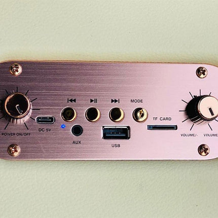 Φορητό Wireless Party Box M2008 με 2 Ασύρματα Μικρόφωνα, Hi-Fi Ήχο & Διπλά Ηχεία 3″ Μαύρο