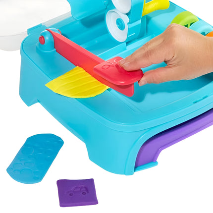 Wonder Factory Creation Station Playset Εργαστήριο Πλαστελίνης με 3 Βαζάκια Never Dry Dough, Σφραγίδες & Εργαλεία Δημιουργίας 595090-EUC, 3+ Ετών