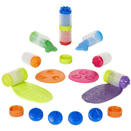 Wonder Factory Never Dry Mega Set Μεγάλο Σετ Πλαστελίνης με 8 Σωληνάρια, 12 Σφραγίδες & 6 Εργαλεία Δημιουργίας 595137-EUC, 3+ Ετών