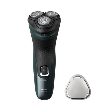 PHILIPS 3000X Series Επαναφορτιζόμενη Περιστρεφόμενη Ξυριστική Μηχανή Προσώπου με Τεχνολογία SkinProtect, Κεφαλές 4D Flex, Τεχνολογία SkinProtect, Αδιάβροχη & έως 45 Λεπτά Λειτουργίας X3052/00
