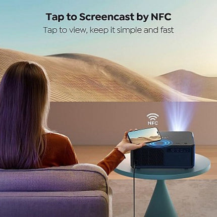 Yaber K2s Φορητός Projector Full HD με WiFi 6, NFC Screencast, Ήχο JBL & Alexa