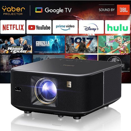 Yaber K3 Smart Projector Full HD με Google TV, 1600 ANSI Lumens & Ήχο JBL