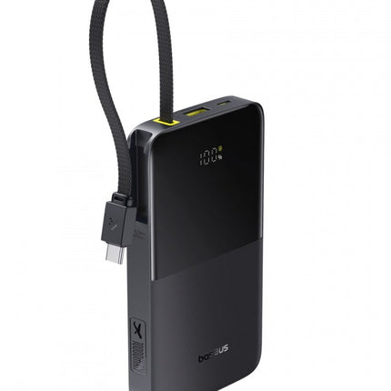 Baseus Powerbank 22.5W 10000mAh + Display EnerFill FC51 Bipow2 Pro Black