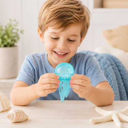 Ζελεδένια Μέδουσα Squishy 8.5cm Αντιστρές Παιχνίδι 1 Τεμάχιο 3+ Ετών σε Διάφορα Χρώματα